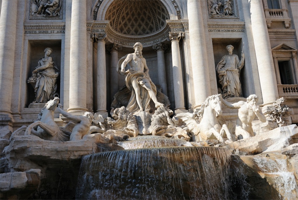 Foto: Fontana De Trevi - Roma, Italia