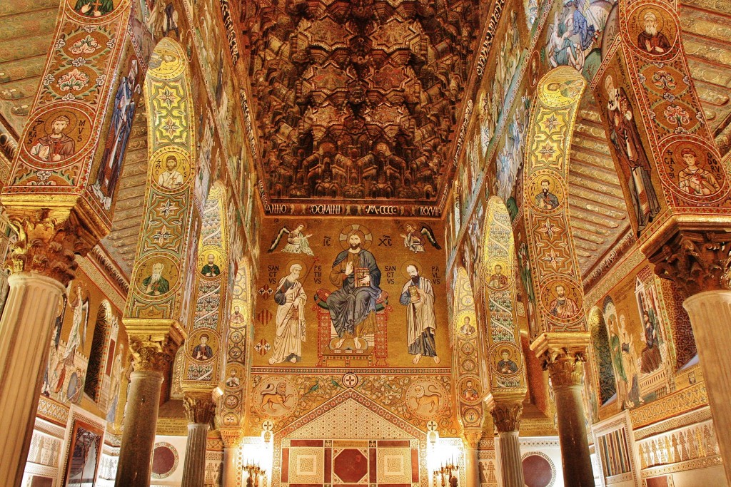 Foto: Capilla Palatina del palacio Normando - Palermo (Sicily), Italia