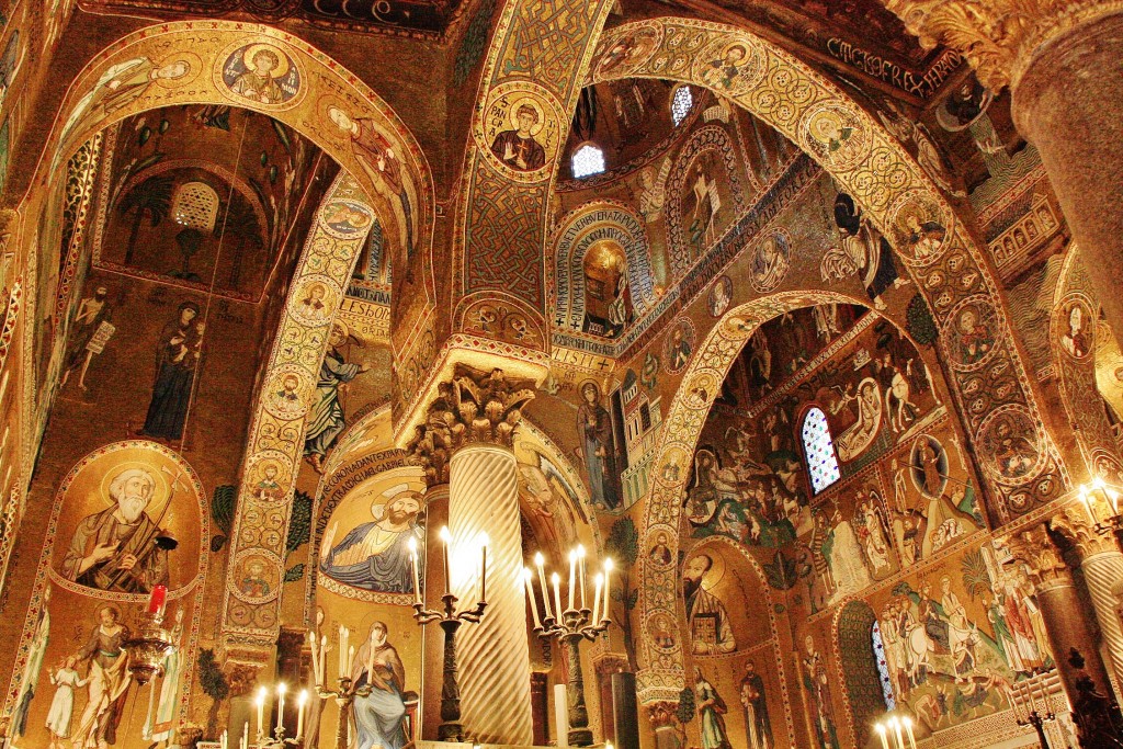 Foto: Capilla Palatina del palacio Normando - Palermo (Sicily), Italia