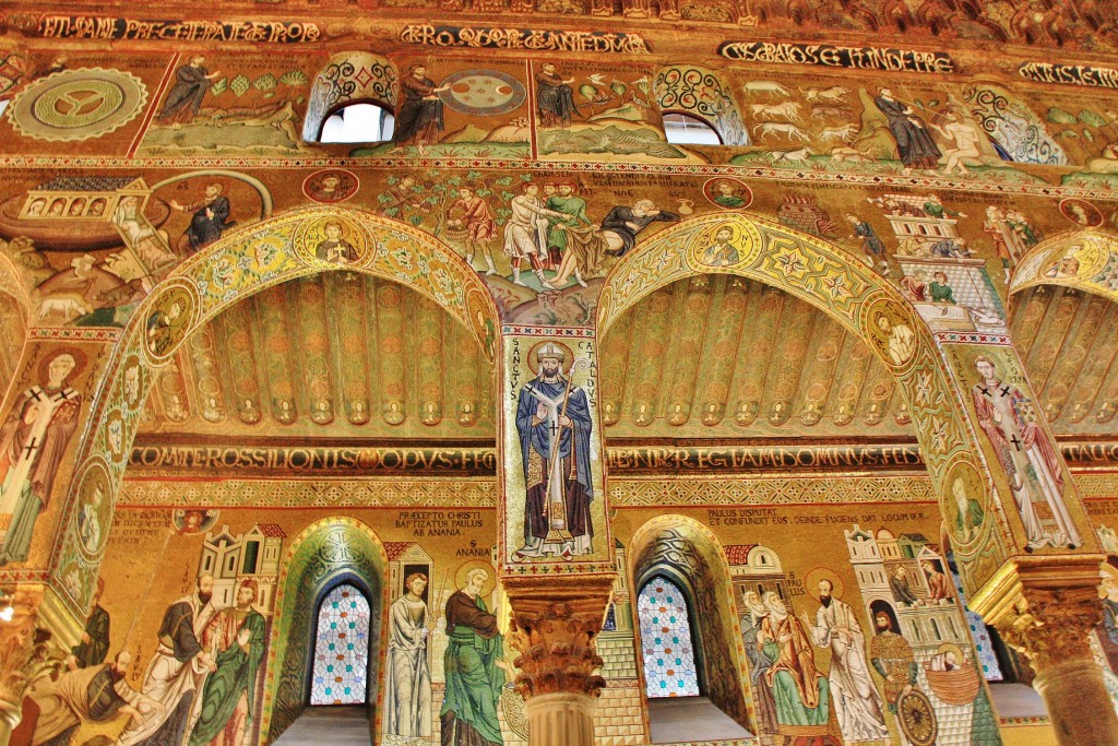 Foto: Capilla Palatina del palacio Normando - Palermo (Sicily), Italia