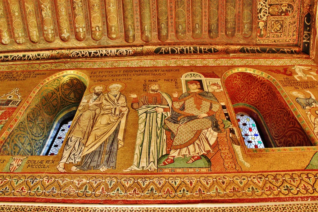 Foto: Capilla Palatina del palacio Normando - Palermo (Sicily), Italia