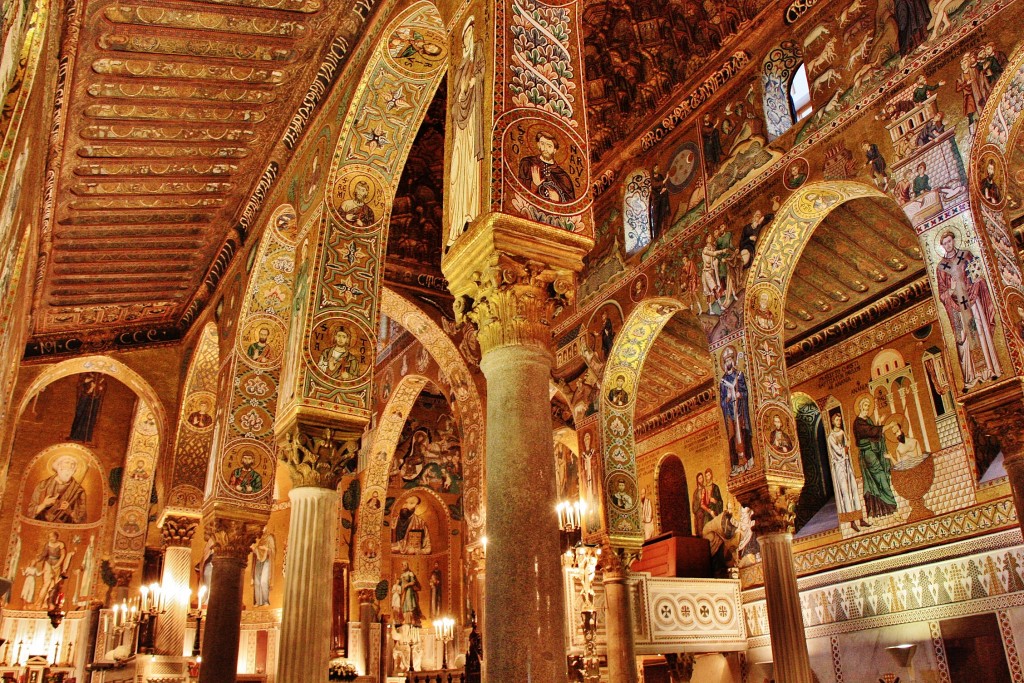 Foto: Capilla Palatina del palacio Normando - Palermo (Sicily), Italia