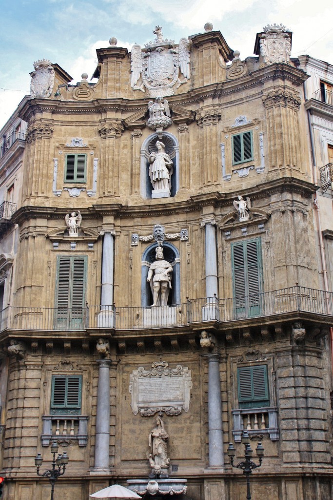 Foto: Quattro Canti (plaza Vigliena) - Palermo (Sicily), Italia