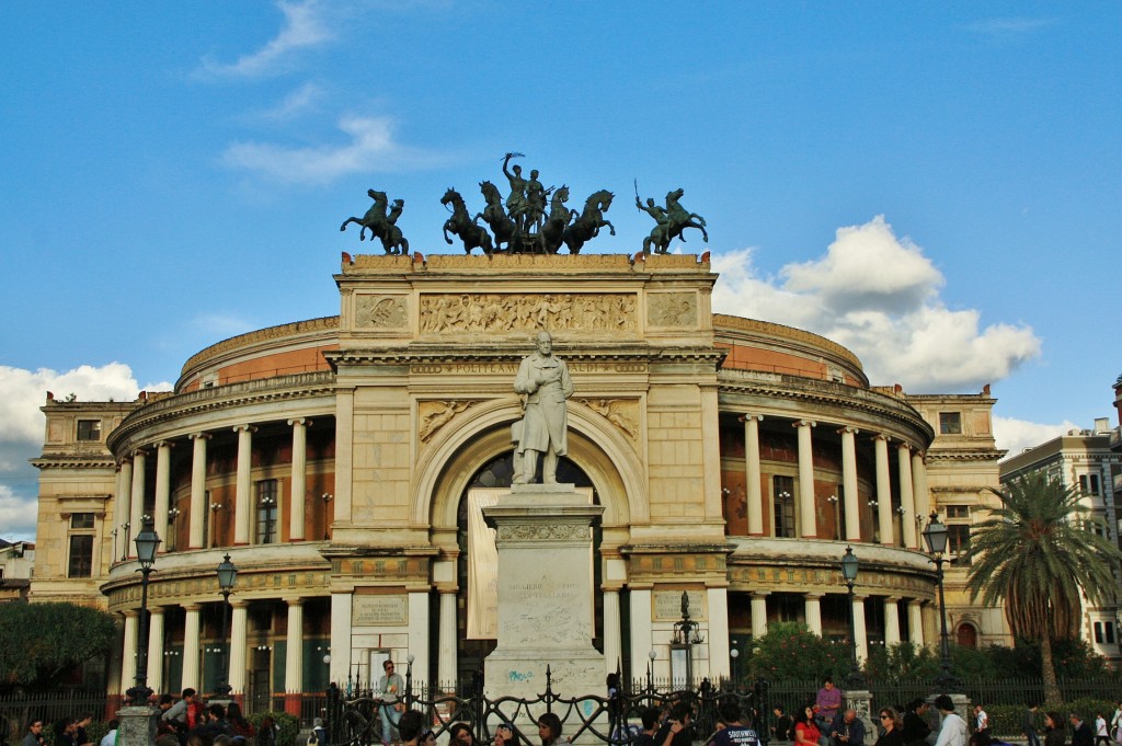 Foto: Teatro Politeama - Palermo (Sicily), Italia