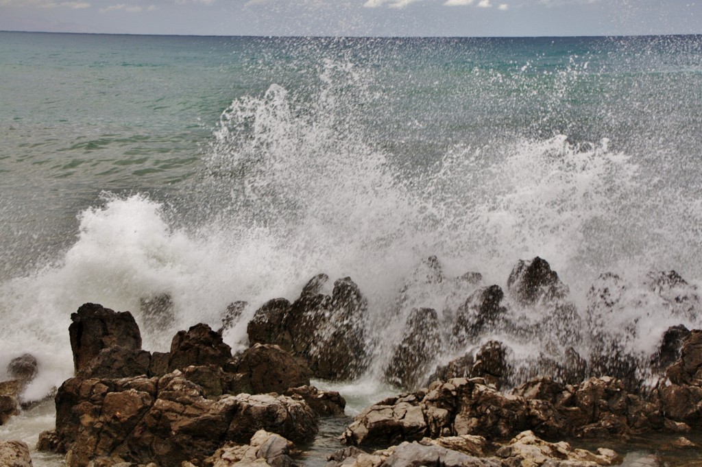 Foto: Temporal de mar - Cefalù (Sicily), Italia