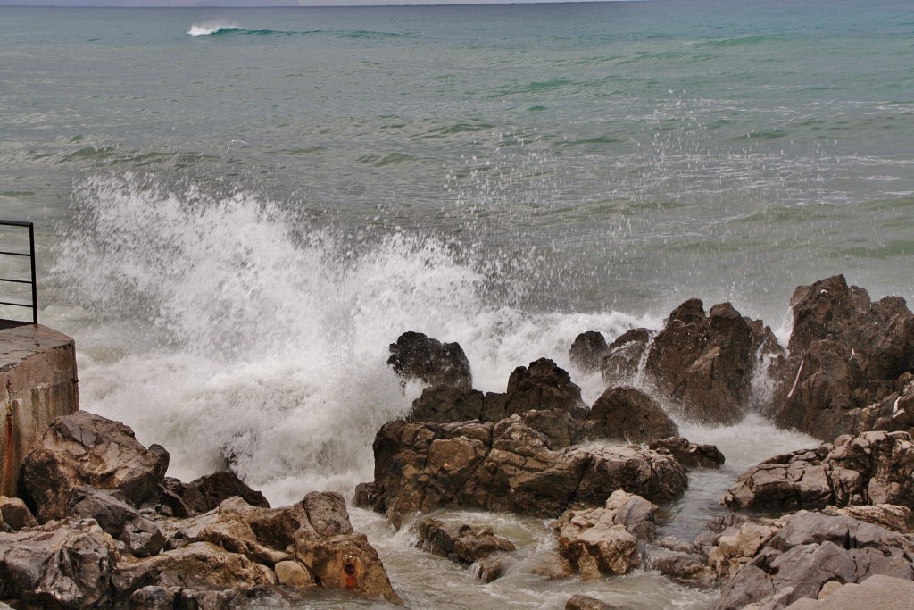 Foto: Temporal de mar - Cefalù (Sicily), Italia