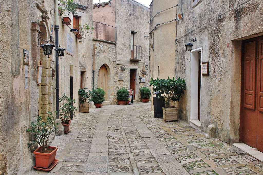 Foto: Centro histórico - Erice (Sicily), Italia