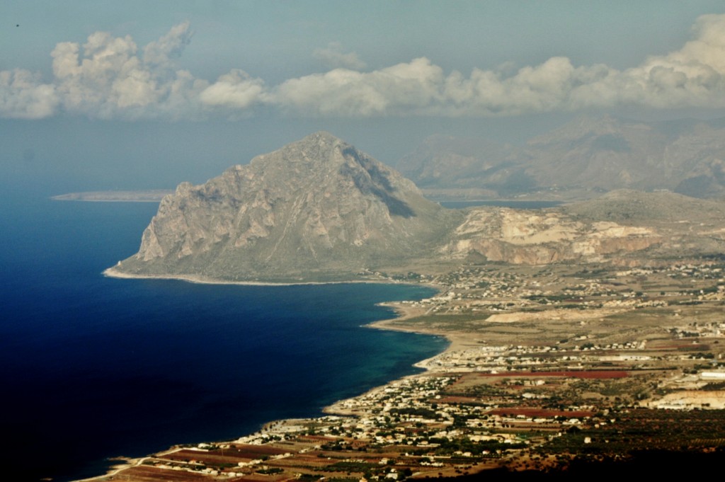 Foto: Vistas desde la ciudad - Erice (Sicily), Italia