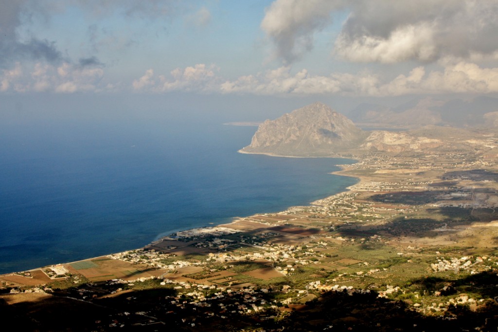 Foto: Vistas desde la ciudad - Erice (Sicily), Italia