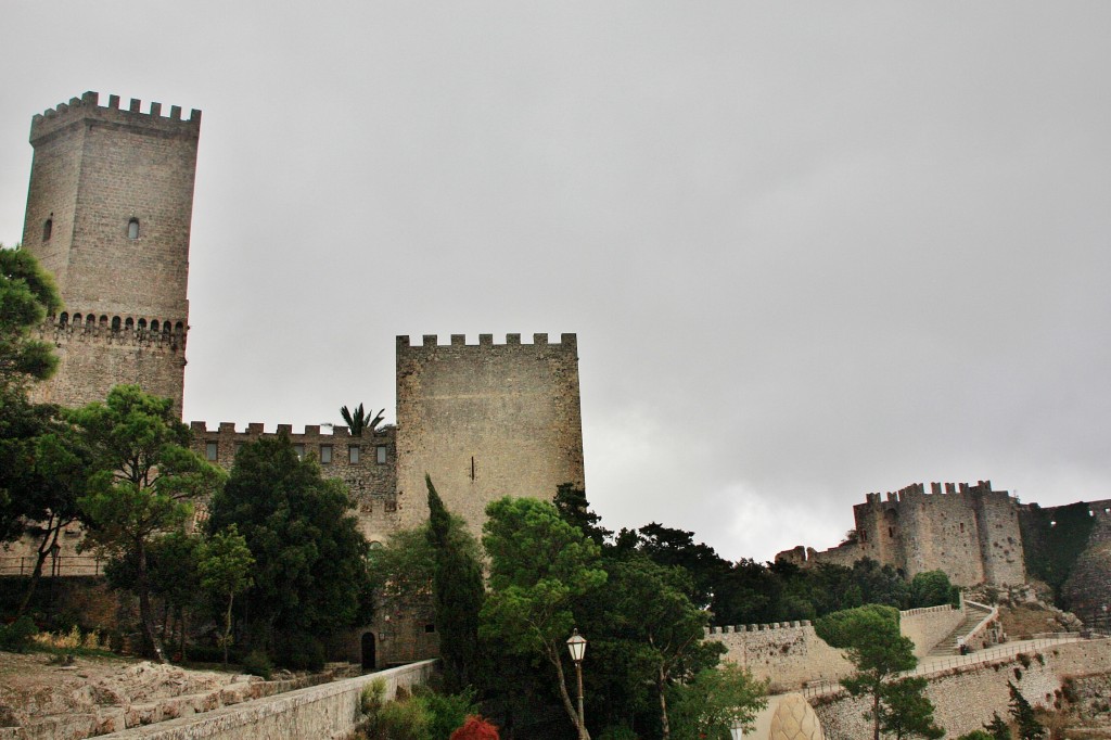 Foto: Castillo - Erice (Sicily), Italia