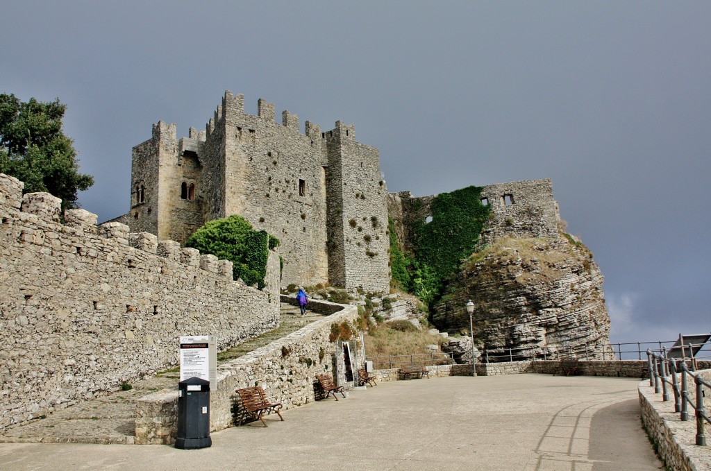 Foto: Castillo - Erice (Sicily), Italia