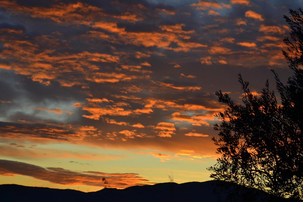 Foto: Puesta de Sol. - Torrelles de Foix (Barcelona), España