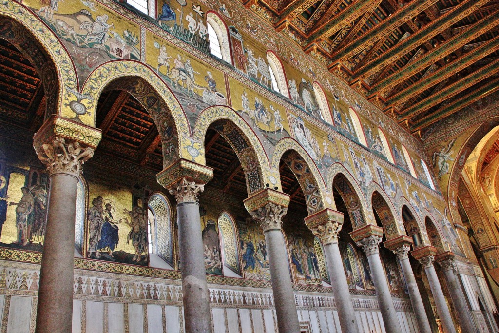 Foto: Interior de la Catedral - Monreale (Sicily), Italia