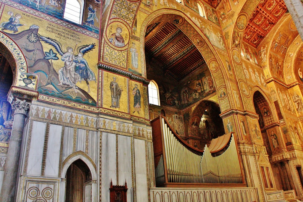 Foto: Interior de la Catedral - Monreale (Sicily), Italia