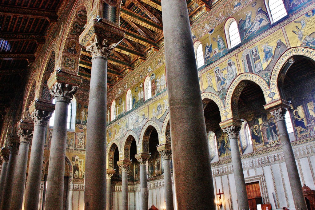 Foto: Interior de la Catedral - Monreale (Sicily), Italia