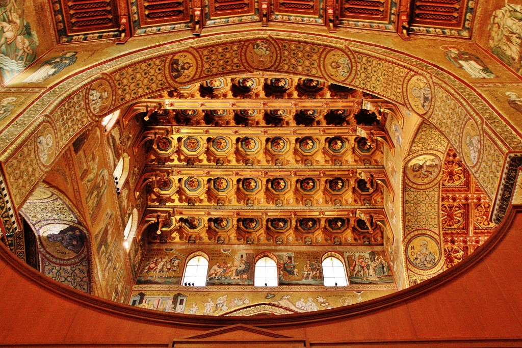 Foto: Interior de la Catedral - Monreale (Sicily), Italia