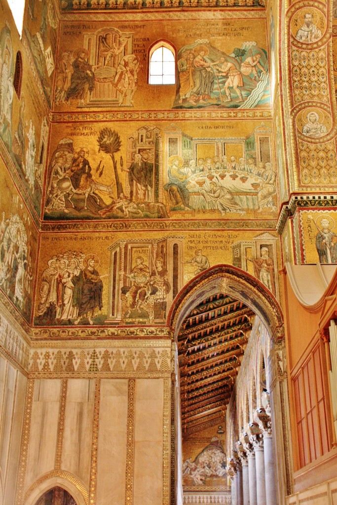 Foto: Interior de la Catedral - Monreale (Sicily), Italia