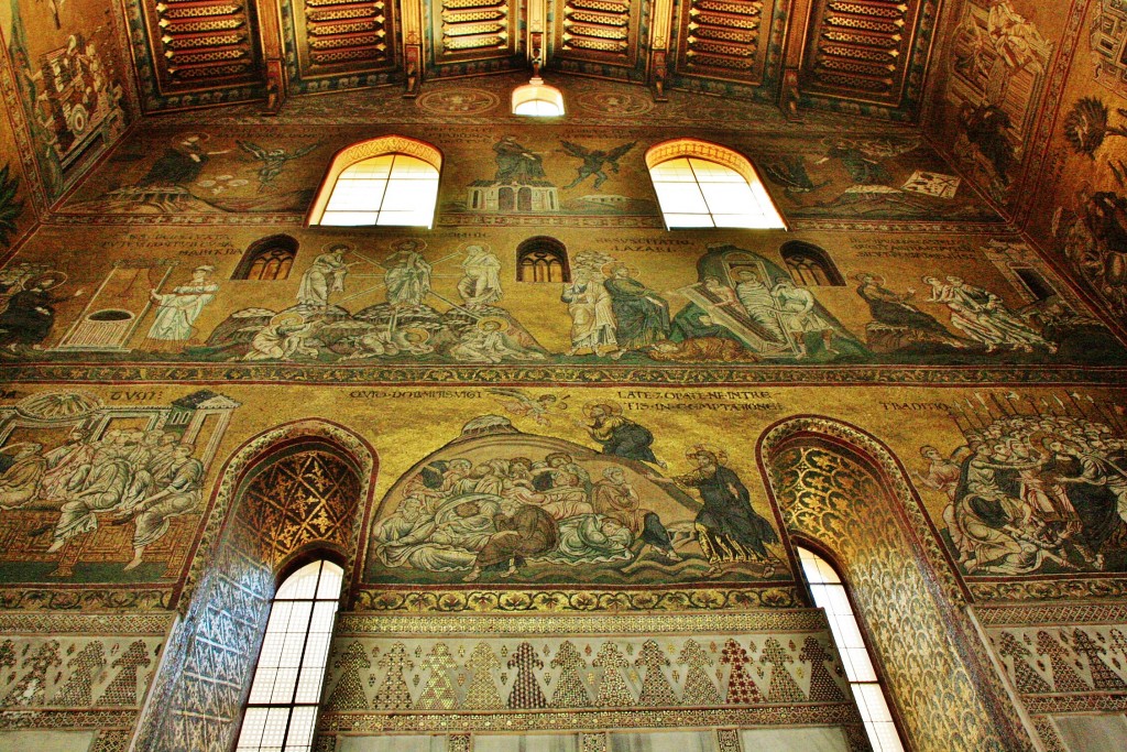 Foto: Interior de la Catedral - Monreale (Sicily), Italia