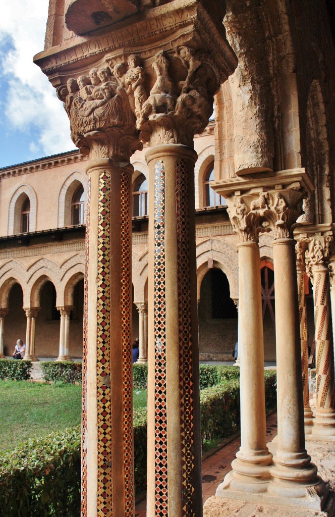 Foto: Claustro de la Catedral - Monreale (Sicily), Italia