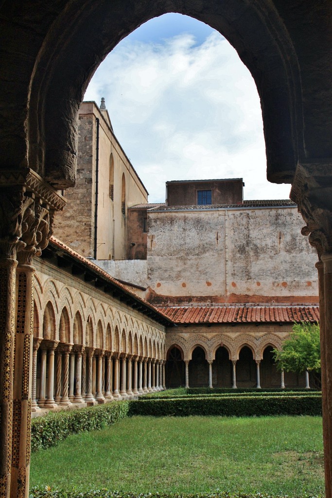 Foto: Claustro de la Catedral - Monreale (Sicily), Italia