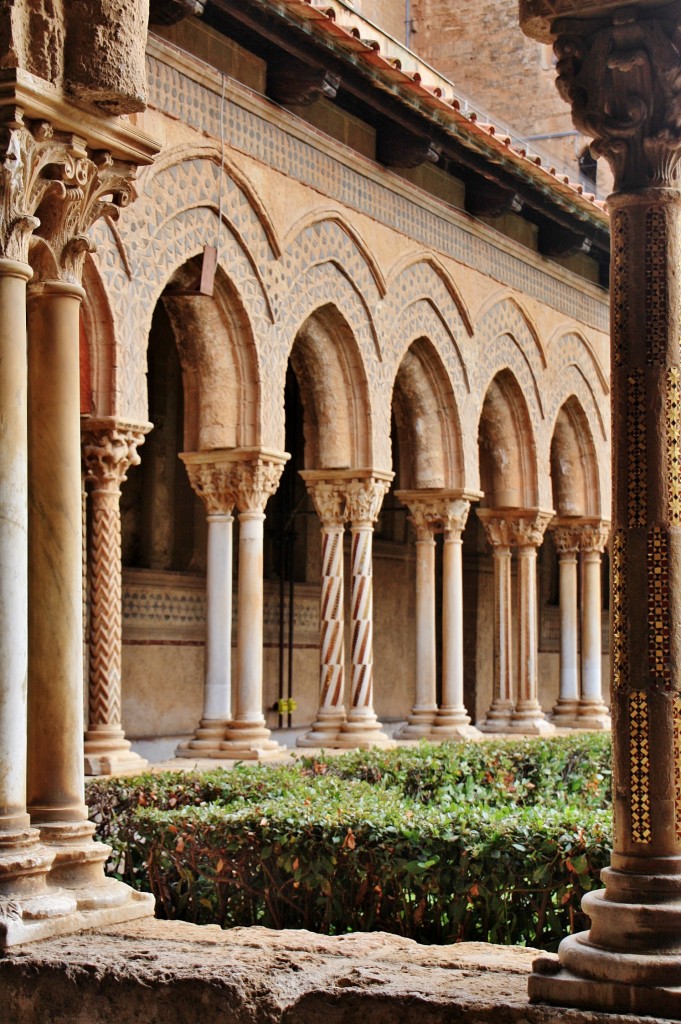 Foto: Claustro de la Catedral - Monreale (Sicily), Italia