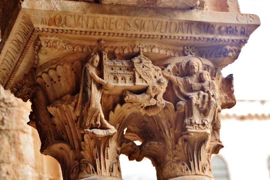 Foto: Claustro de la Catedral - Monreale (Sicily), Italia