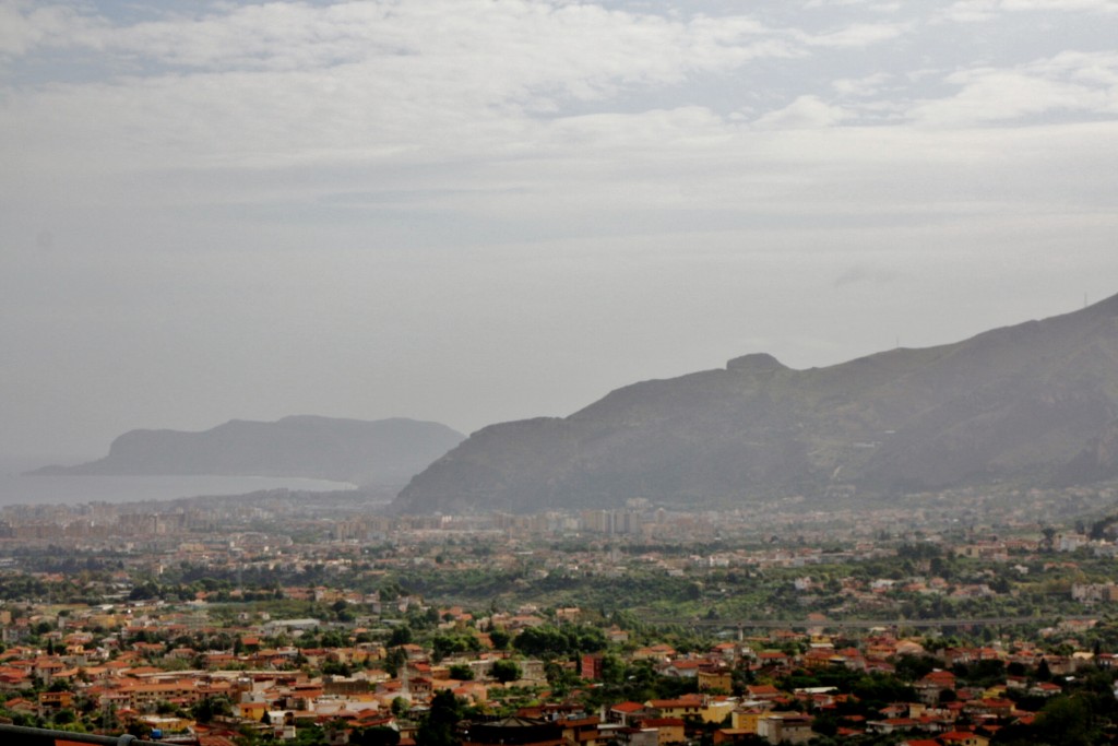 Foto: Vistas desde la ciudad - Monreale (Sicily), Italia