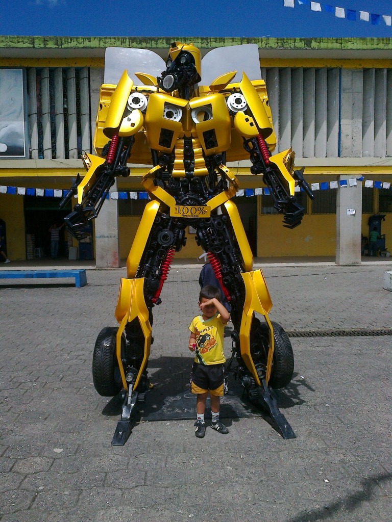 Foto: Un transformer - Puyo (Pastaza), Ecuador