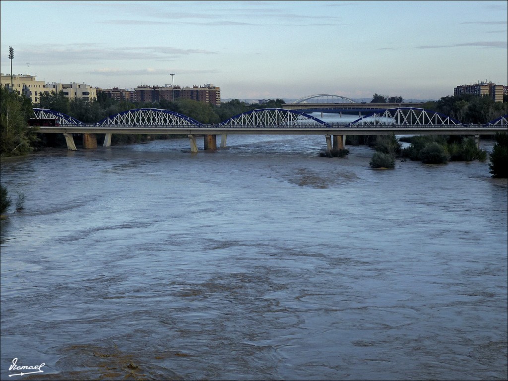 Foto: 121022-16 ZARAGOZA. RIO EBRO - Zaragoza (Aragón), España