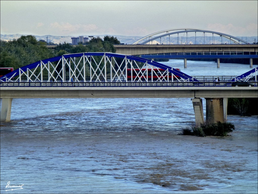 Foto: 121022-18 ZARAGOZA. RIO EBRO - Zaragoza (Aragón), España