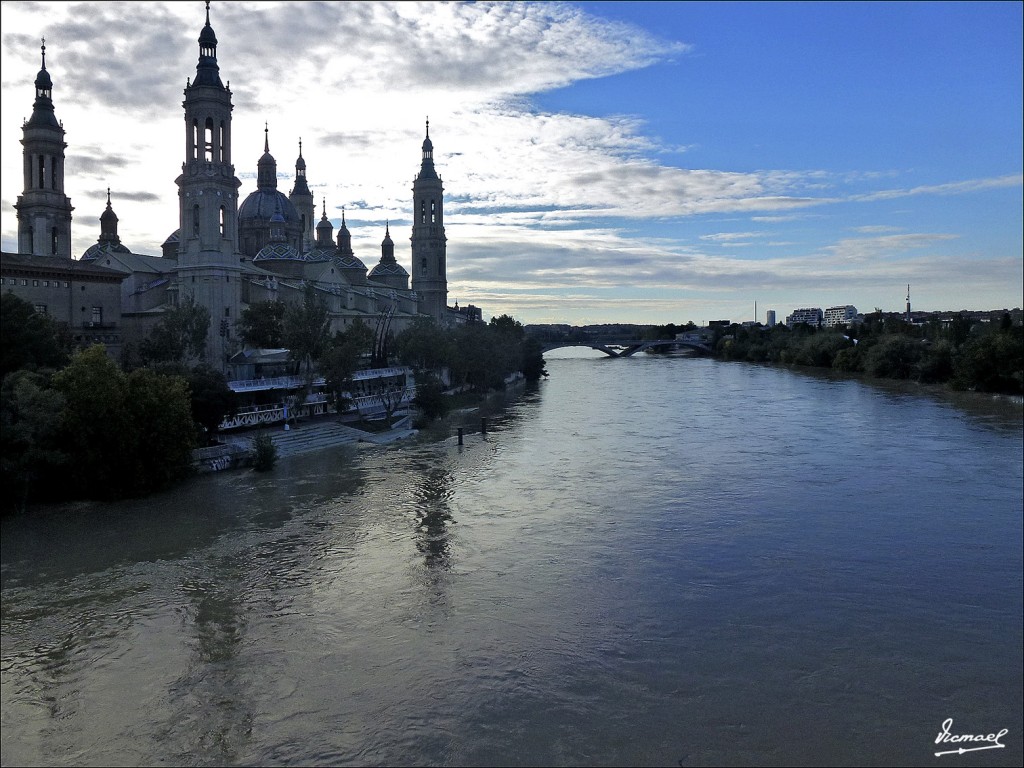 Foto: 121022-22 ZARAGOZA. RIO EBRO - Zaragoza (Aragón), España