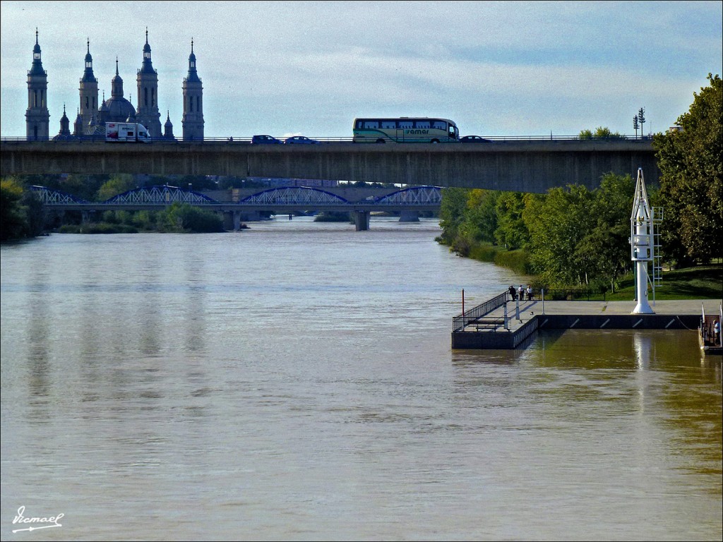 Foto: 121023-08 ZARAGOZA. RIO EBRO - Zaragoza (Aragón), España