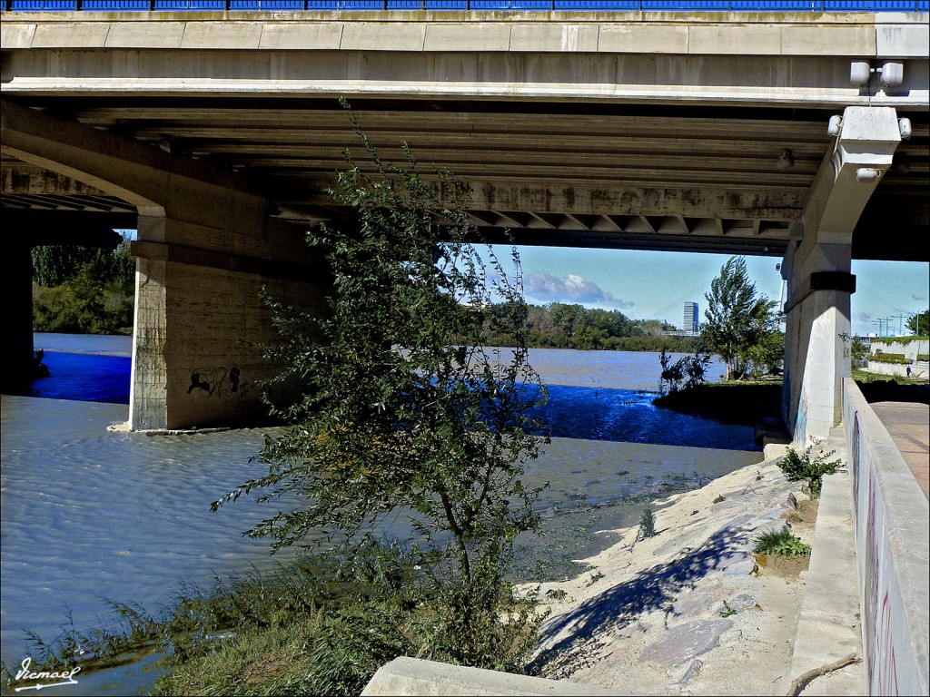 Foto: 121028-09 PUENTE ALMOZARA - Zaragoza (Aragón), España