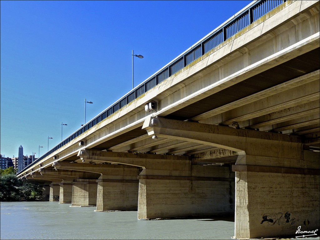 Foto: 121028-10 PUENTE ALMOZARA - Zaragoza (Aragón), España