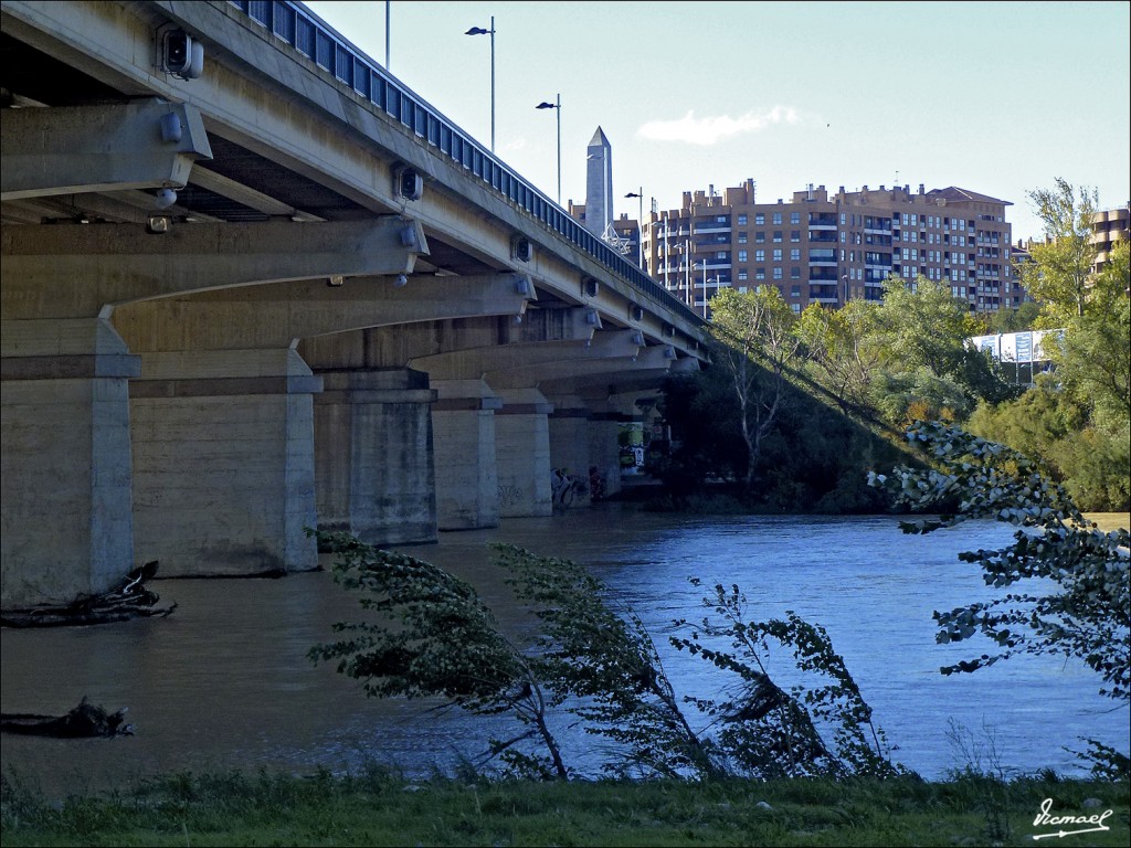 Foto: 121028-12 PUENTE ALMOZARA - Zaragoza (Aragón), España