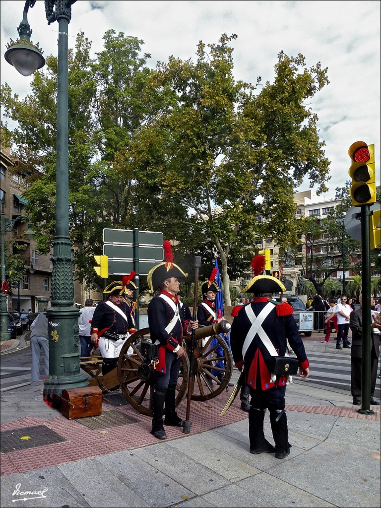 Foto: 121007-10 HOMENAJE HEROINAS - Zaragoza (Aragón), España