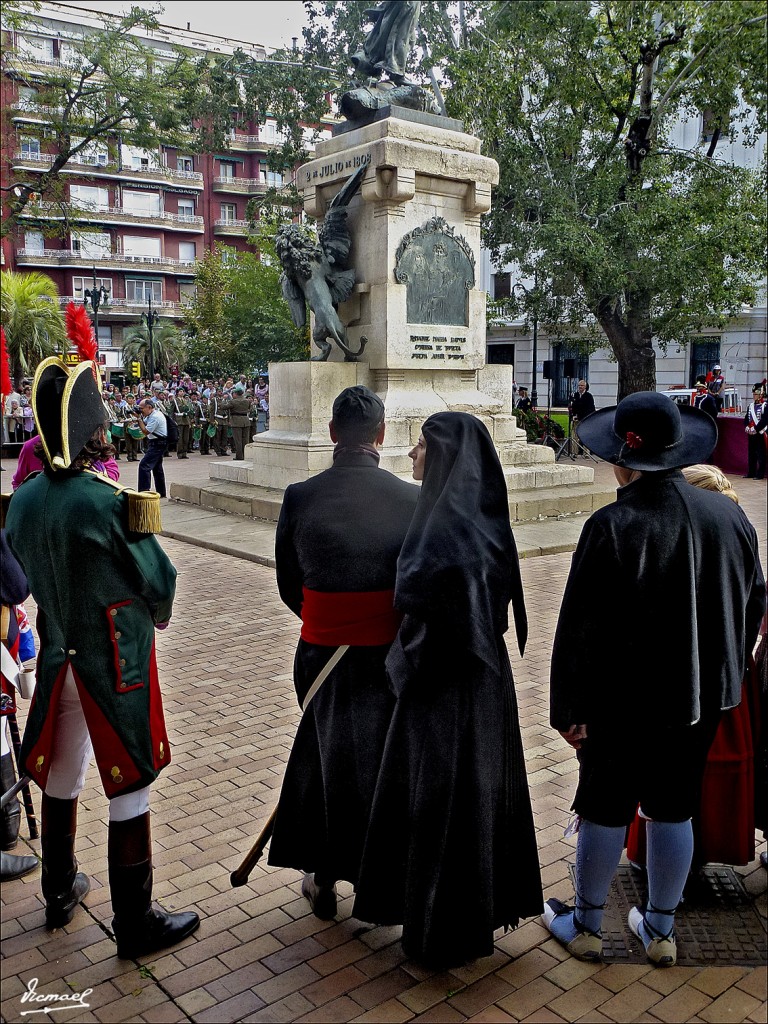 Foto: 121007-25 HOMENAJE HEROINAS - Zaragoza (Aragón), España