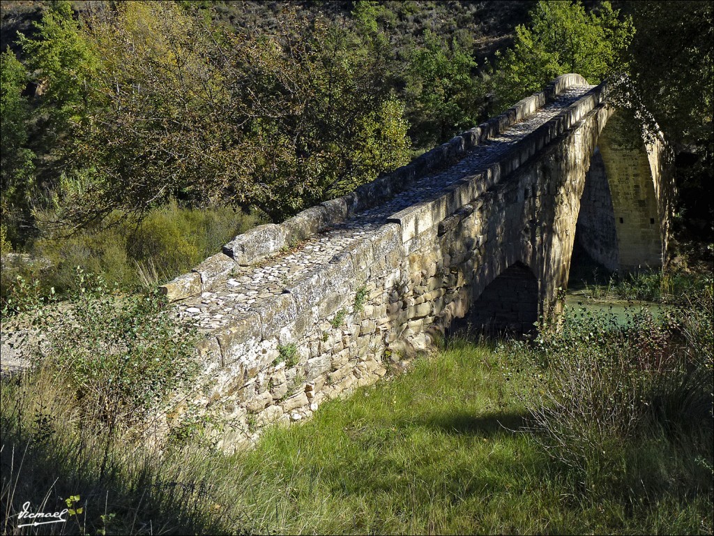 Foto: 121029-056 PUENTE DE  ALBARDA - Buera (Huesca), España