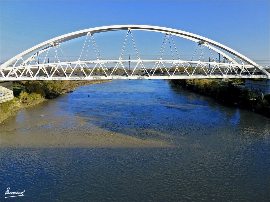 Foto: 121122-008 PUENTE DEL FF. CC. - Zaragoza (Aragón), España