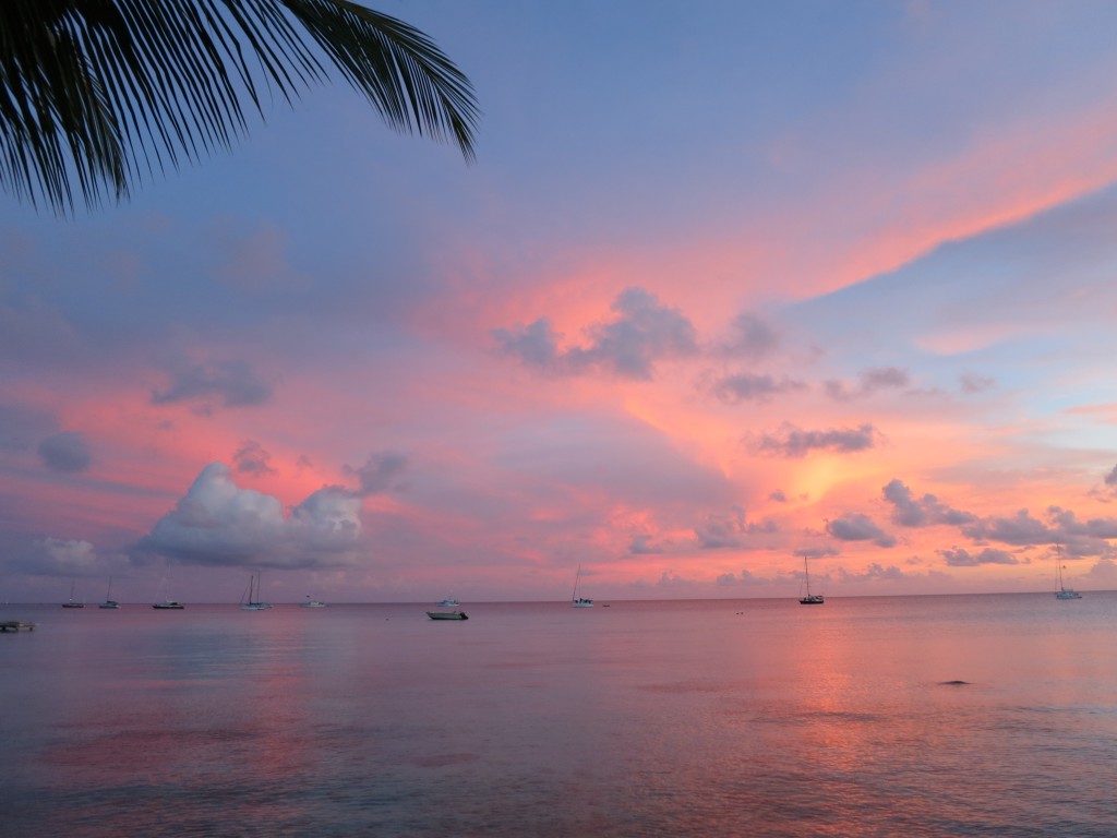 Foto: Capvespre des del Kia Ora - Rangiroa, Polinesia Francesa