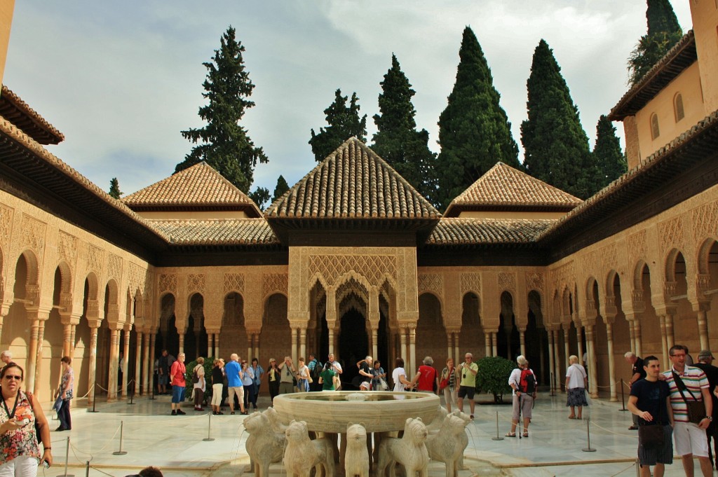 Foto: La Alhambra: patio de los Leones - Granada (Andalucía), España