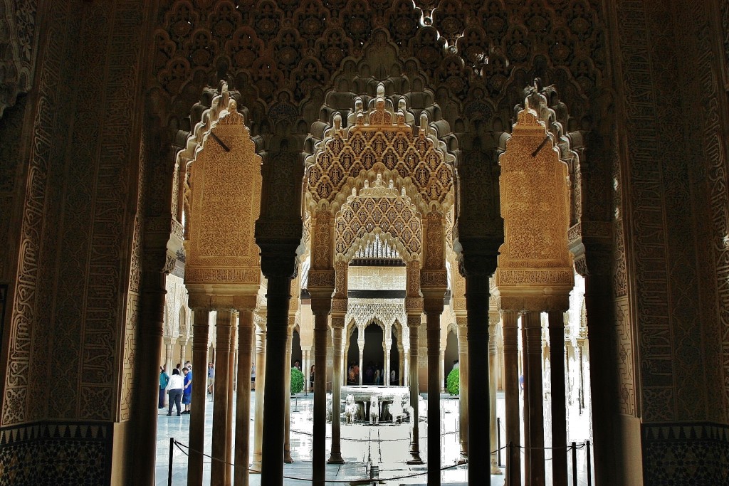 Foto: La Alhambra: patio de los Leones - Granada (Andalucía), España