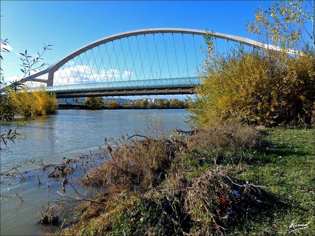 Foto: 121216-05 PUENTE 3er MILENIO - Zaragoza (Aragón), España