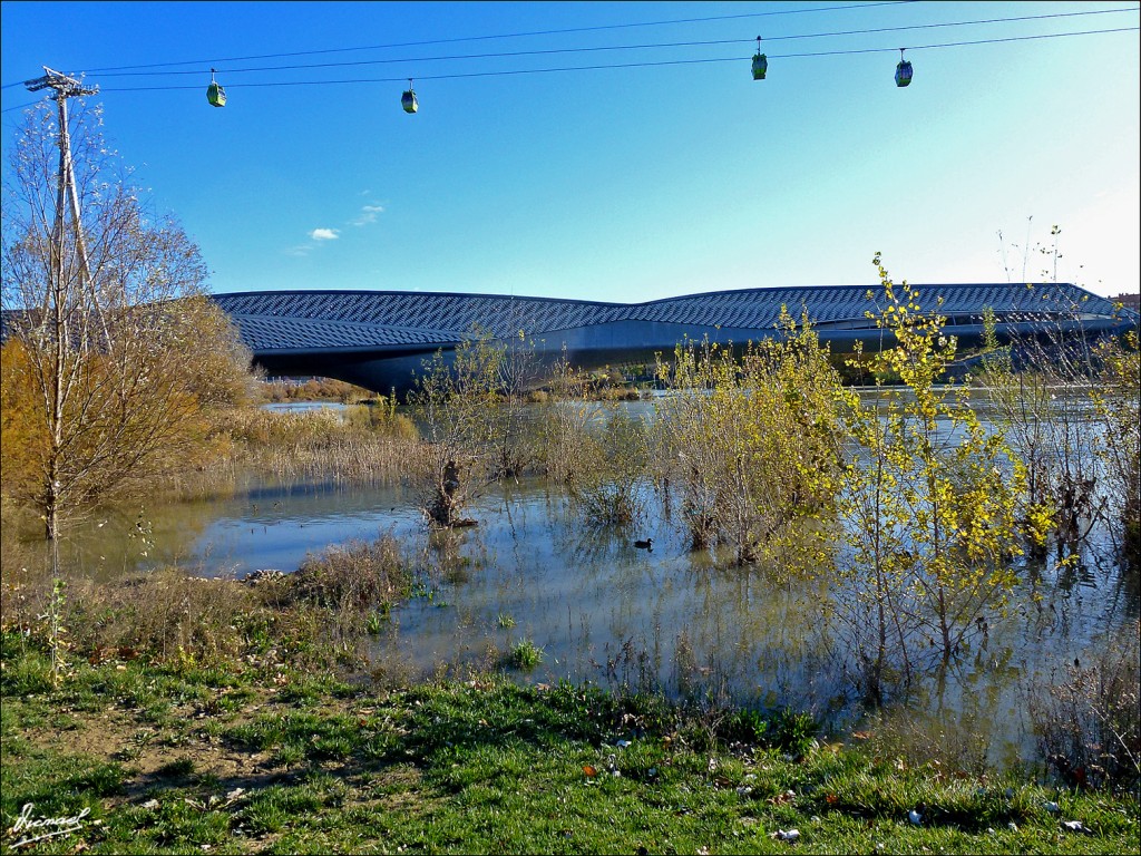 Foto: 121216-08 PABELLON PUENTE - Zaragoza (Aragón), España