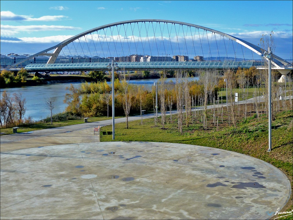 Foto: 121216-12 PUENTE 3er MILENIO - Zaragoza (Aragón), España