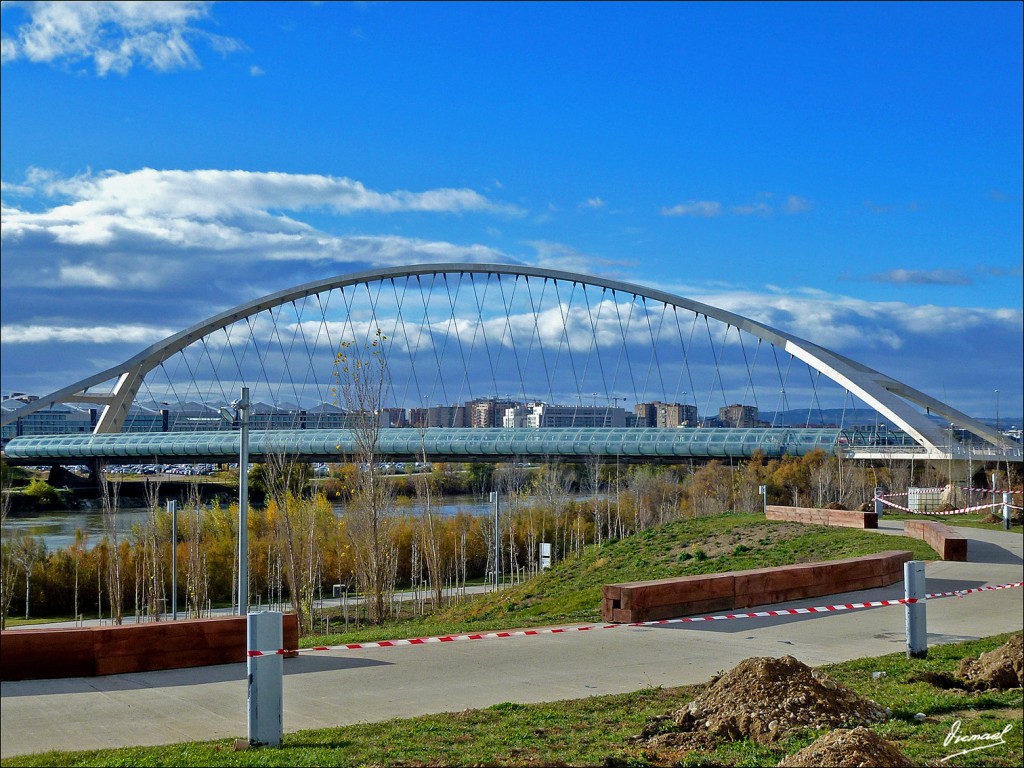 Foto: 121216-31 PUENTE 3er MILENIO - Zaragoza (Aragón), España