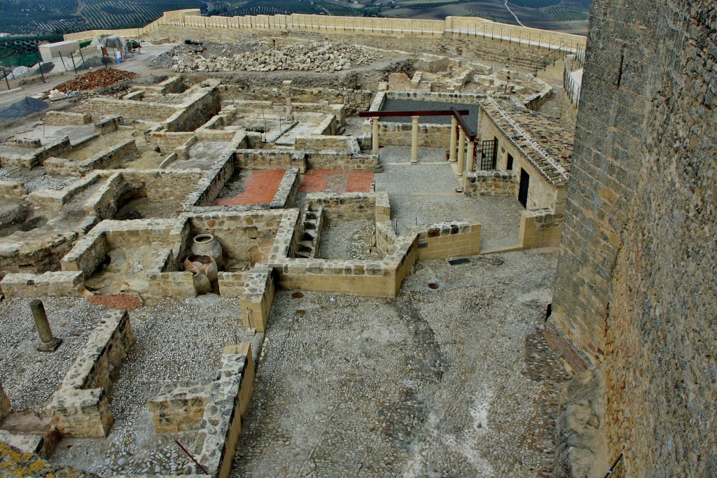 Foto: Fortaleza de la Mota. vistas desde la alcazaba - Alcalá la Real (Jaén), España