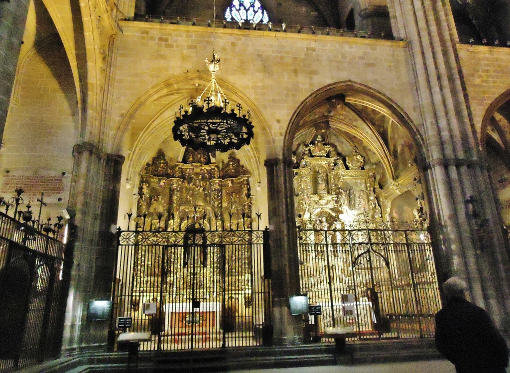 Foto: Interior de la catedral - Barcelona (Cataluña), España