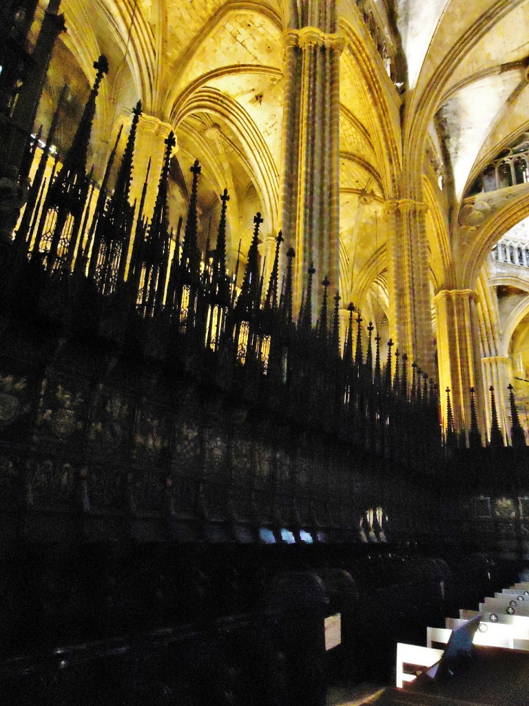 Foto: Interior de la catedral - Barcelona (Cataluña), España