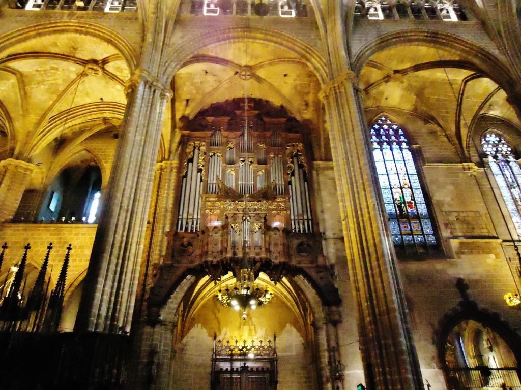 Foto: Interior de la catedral - Barcelona (Cataluña), España